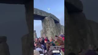 Revelers Gather at Stonehenge to Mark Winter Solstice