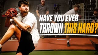 6'5" D1 Fireballer Sets A New Indoor Velo PR | Carson Olsen