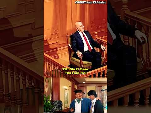 Anupam Kher DDLJ Hilarious Story 😂😱 | Aap Ki Adalat #anupamkher #ddlj #srk #shorts #bollywood