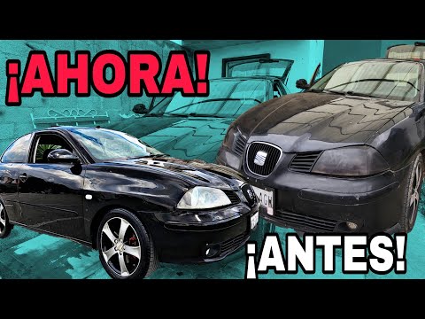 RESTAURÉ UN SEAT IBIZA SPORT! | ESTABA MUY DAÑADO!