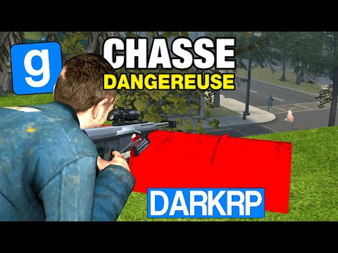 MEGA CHASSE à L'HOMME Dans Toute la VILLE - GMOD DarkRP