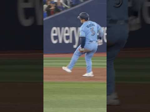 Daulton Varsho INJURED Rounding Second Base!