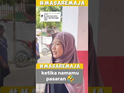 Aliya Part 1 Nama pasaran momen 🗿(Sc TT : cinder.lella ) #masaremaja