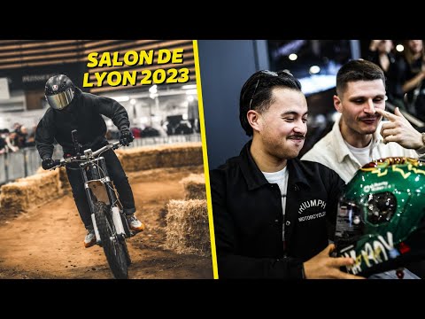 2 JOURS DE FOLIES AU SALON DU 2 ROUES 🔥 (course, casque personnalisé, ...)
