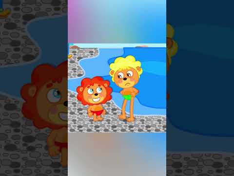 Keluarga Singa Indonesia | Kaki Panjang vs Kaki Pendek | Kartun anak-anak
