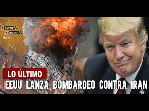 🔴ATAQUE DE EEUU : TRUMP celebra el ÉXITO del BOMBARDEO Masivo contra los objetivos NUCLEARES de IRÁN