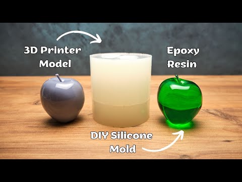 How to Make Silicone Molds for Epoxy Resin - Easy DIY | Resin - Candle - Plaster