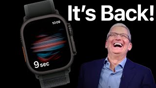 Apple Revives Blood Oxygen Checking!