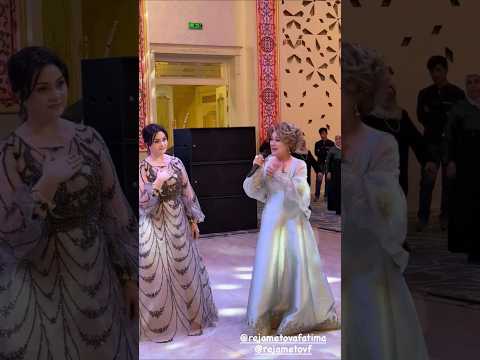 Fotima Rejmetova o'g'lini to'yini qildi