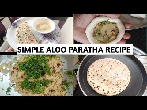 Quick and easy aloo paratha | paratha recipe | potato recipe | aloo recipe |easy aloo paratha recipe