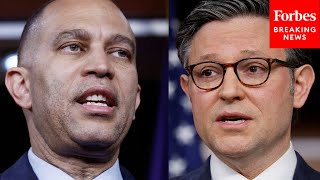 'They Don't Have The Votes': Jeffries Says GOP 'Are Running Scared' As Government Shutdown Nears