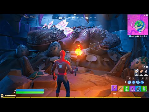 BABY KLOMBO UPDATE in Fortnite! (New Cave Location, New Weapon)