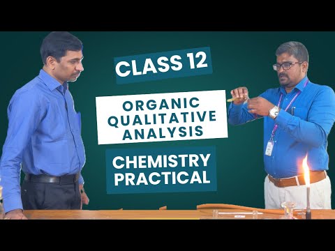 Organic qualitative analysis | class 12 | chemistry practical | salt analysis | AlexMaths