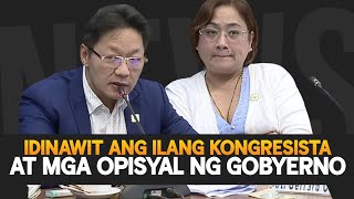Discaya, naglabas ng pangalan ng ilang kongresista at gov't officials sa isyu ng umano'y kickback 