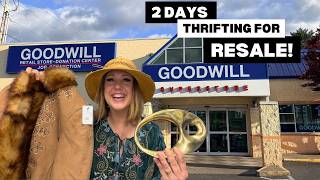 WE ALMOST BLEW IT!! | Thrifting Goodwill For Resale | Thrift With Me | Goodwill | Reselling