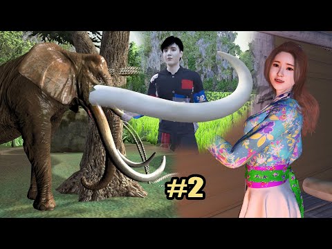 ntsuag nyuam dab me thiab nkauj kaus ntxhw hmong animation 3d daim part 2