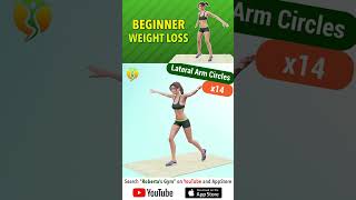 #simpleworkout for #beginners to Start #losingweight @RobertasGym  #homeworkout #weightloss