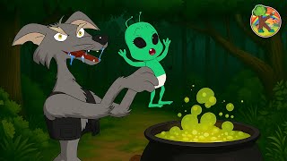 Almoço Galáctico? O Lobo Quer Sopa De Alienígena! 🍲👽 | Contos & Histórias | KONDOSAN