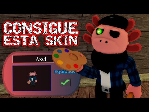 COMO TENER la SKIN (AXEL) 😱 PIGGY But its 200 Players ROBLOX #roblox #piggy #update