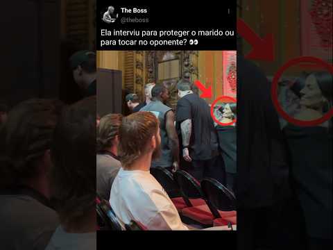Ela interviu para proteger o marido ou tocar no oponente? 👀