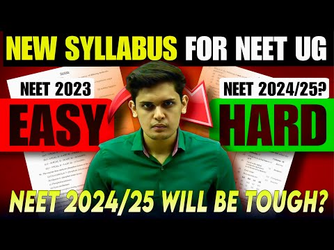 Urgent: NEET 2024/25 Will be Toughest🤯| New syllabus for NEET UG| Prashant Kirad