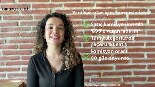 Amazon Türkiye'de Satıcılara ÖZEL: 90 Gün %1 Komisyon İndirimi! 🔥