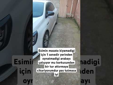 Yerinden oynamayan araba