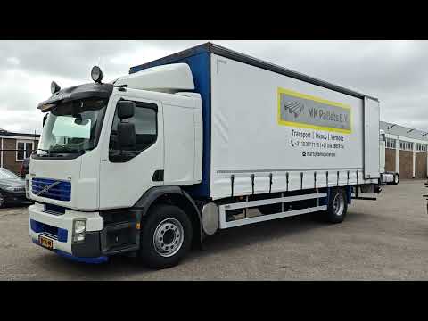 Volvo FE 260 4x2 Dagcab Euro5 - 6CIL - Schuifzeilenbak 7.5M - Achterdeuren | Vrachtwagens | Schuifzeil