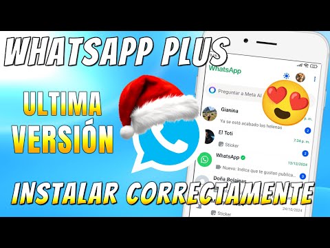 Whatsapp Plus YA FUNCIONA 📱Whatsapp Plus Ultima versión ✅ Con y Sin Vincular INSTALAR Correctamente