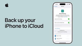 How to back up your iPhone to iCloud | Apple Support