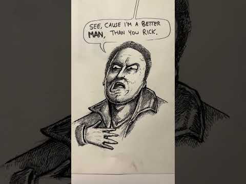 Rick Grimes? #my #art #drawing #artist #artwork #cartoon #sketch #rickandmorty #thewalkingdead