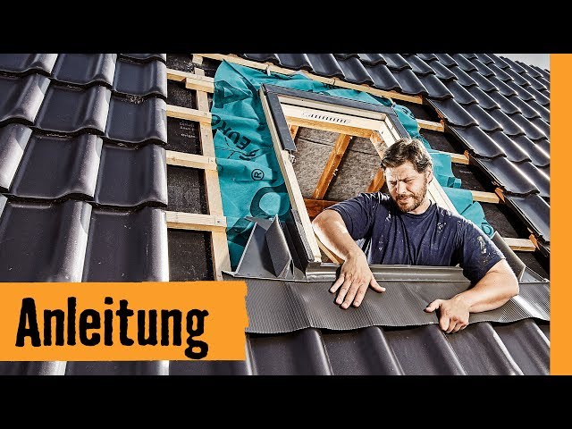 Dachfenster einbauen mit Wechsel
