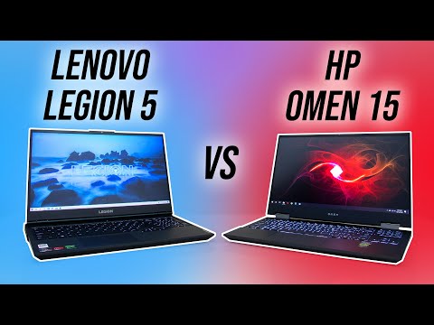 (ENGLISH) Lenovo Legion 5 vs HP Omen 15 Comparison - Which Ryzen Gaming Laptop?