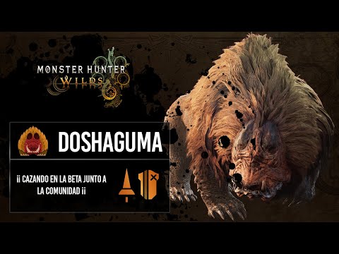 Cacería del Doshaguma con Lanza | Monster Hunter Wilds BETA