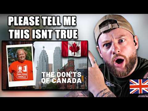 Shocked British Guy Reacts to "Canada: What NOT to Do in Canada"