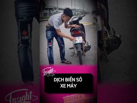 Dịch biển số xe máy