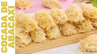 COCADA DE ABACAXI: A COMBINAÇÃO PERFEITA DE SABORES! Apenas 4 Ingredientes! FÁCIL E LUCRATIVA