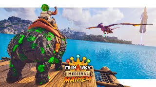 Starting Our Medieval ARK Adventure | Competing for Crowns with Creators!