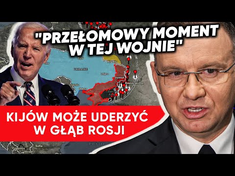 "Przełomowy moment". Biden dał Ukrainie zielone światło. Duda reaguje po decyzji USA