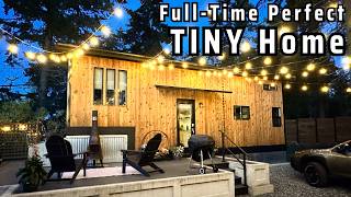 This TINY HOUSE Design Shows What's Needed for Comfy Full-Time Living