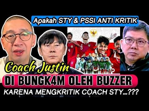 COACH JUSTIN DI RU74K OLEH NETIZEN, APAKAH STY DAN PSSI ANTI KRITIK???