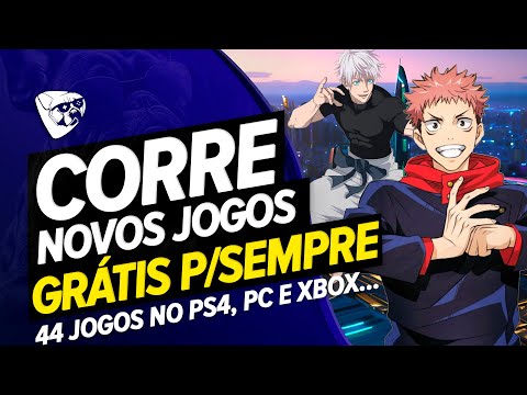 CORRE !!! Novos JOGOS GRÁTIS Para VOCÊ Pegar PARA SEMPRE No PS4, PC e XBOX  !!! 44 JOGOS GRÁTIS !