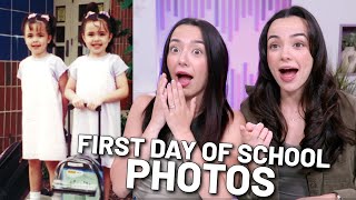 Reacting to Our Back to School Photos - Merrell Twins