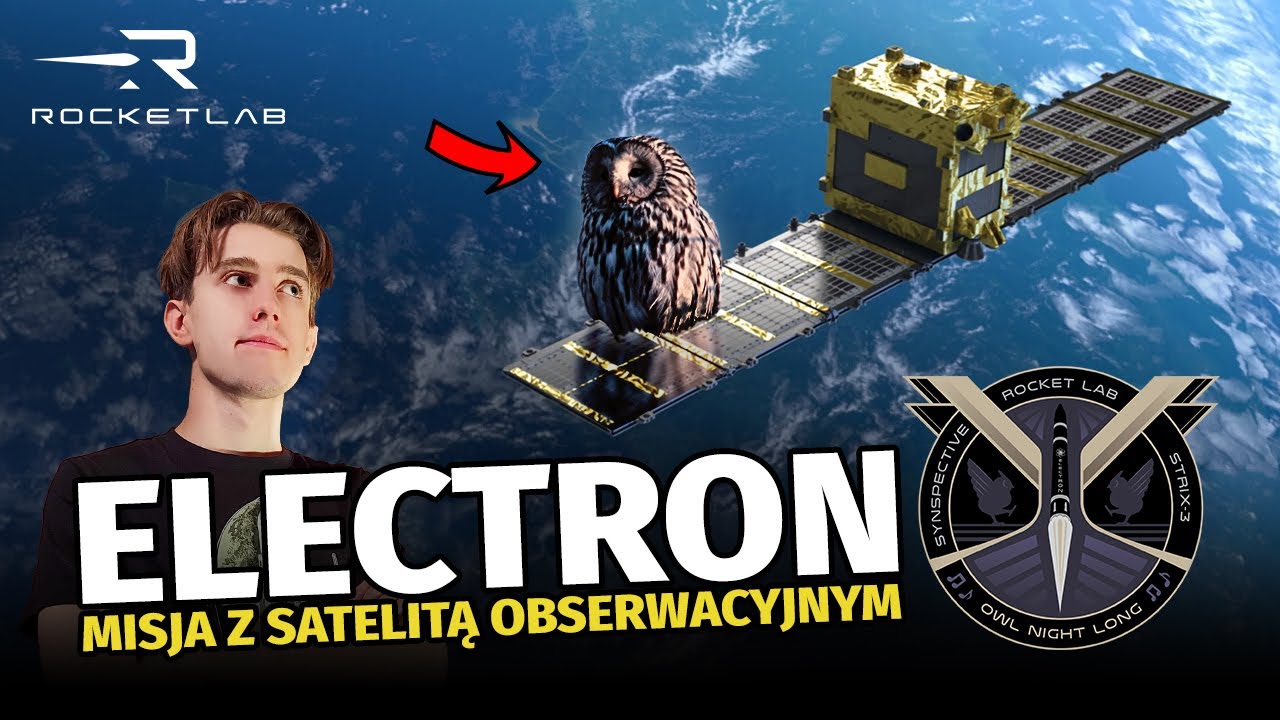 Start rakiety Electron z misją Owl Night Long