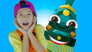 Train Song🚂 Choo Choo Train for Children| Broken Train | Tickle Kids | Nursery Rhymes 🎵