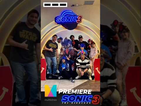 SONIC 3 PREMIERE