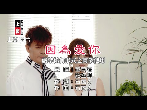 董育君-因為愛你【KTV導唱字幕】1080p HD