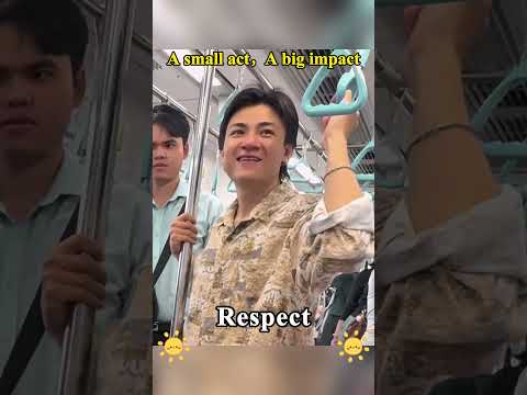 Respect and understanding respect#kindness#humanitv#wholesome #socialexperiment #respect