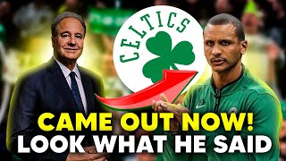 URGENT! LAST HOUR! YOU SAW IT! BOSTON CELTICS NEWS