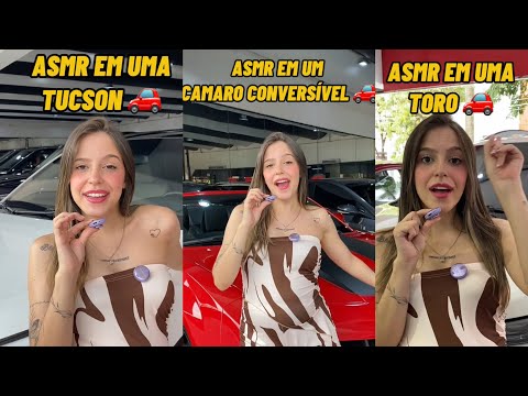 ASMR EM CARROS 💤🚗